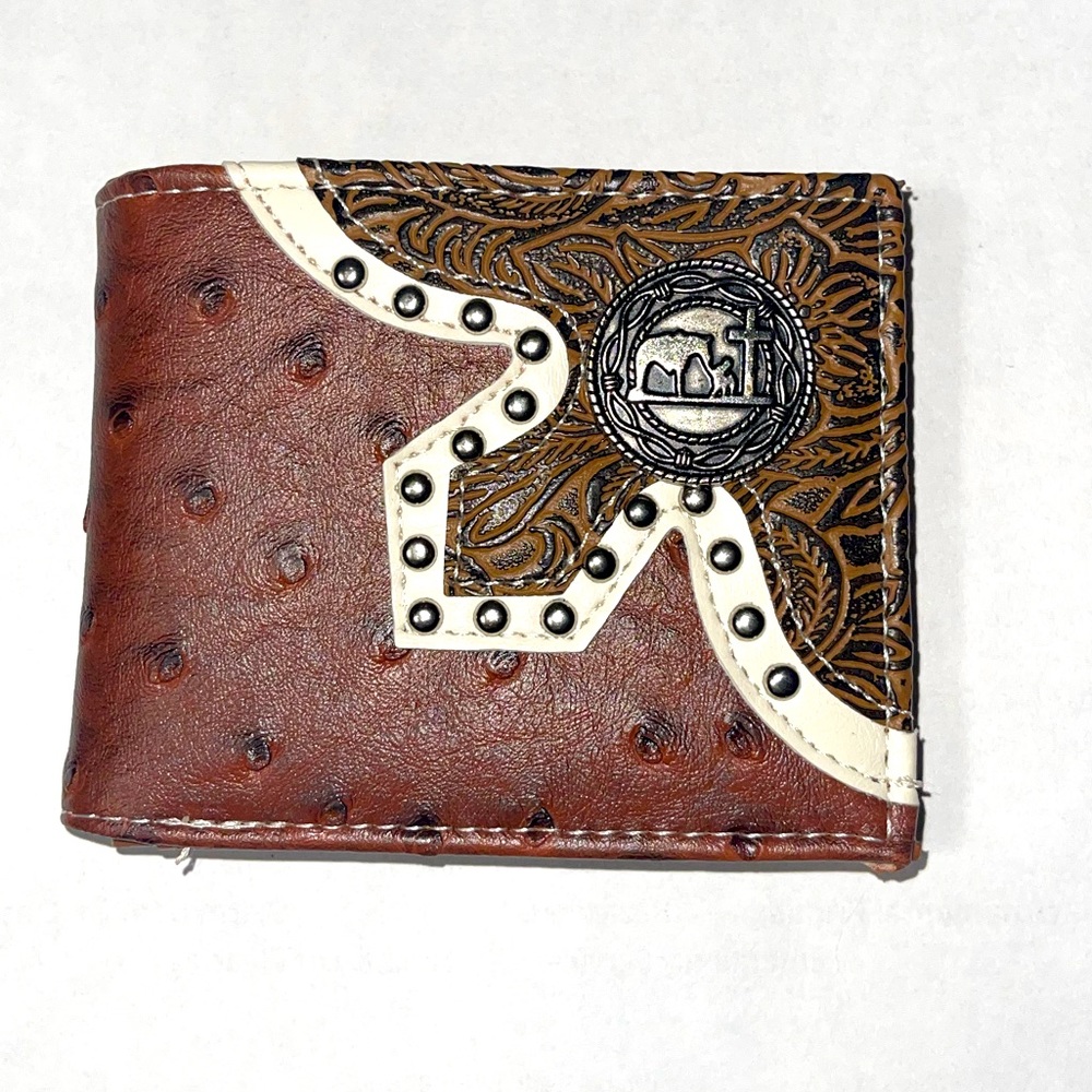 Cross Mens Wallet Western Bifold Style